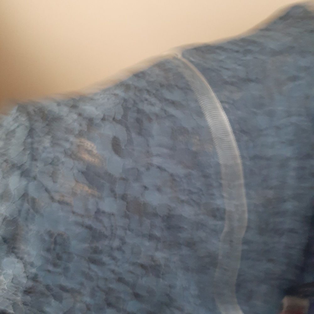 Lacey blue jacket